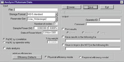 ORTEC FRAM Advanced Isotopic Ratio Analysis Software for HPGe and CdTe Detector Gamma-Ray Radiation Spectra