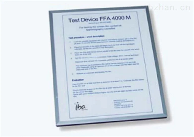 FFA 4090 M screen adhesion test phantom image 2