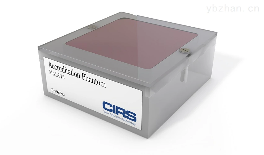 US CIRS 015 Mammography Test Certification Phantom image